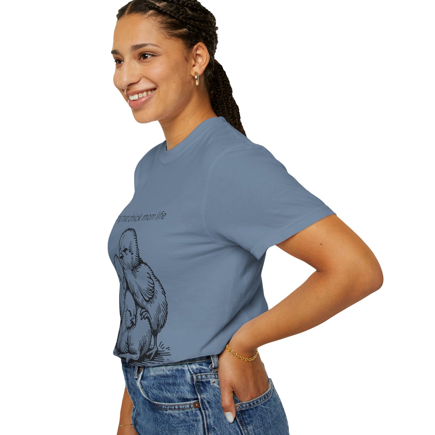Living That Chick Mom Life Unisex Comfort Colors T-Shirt