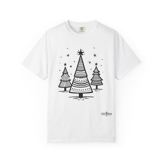 Trio of Christmas Trees T-shirt