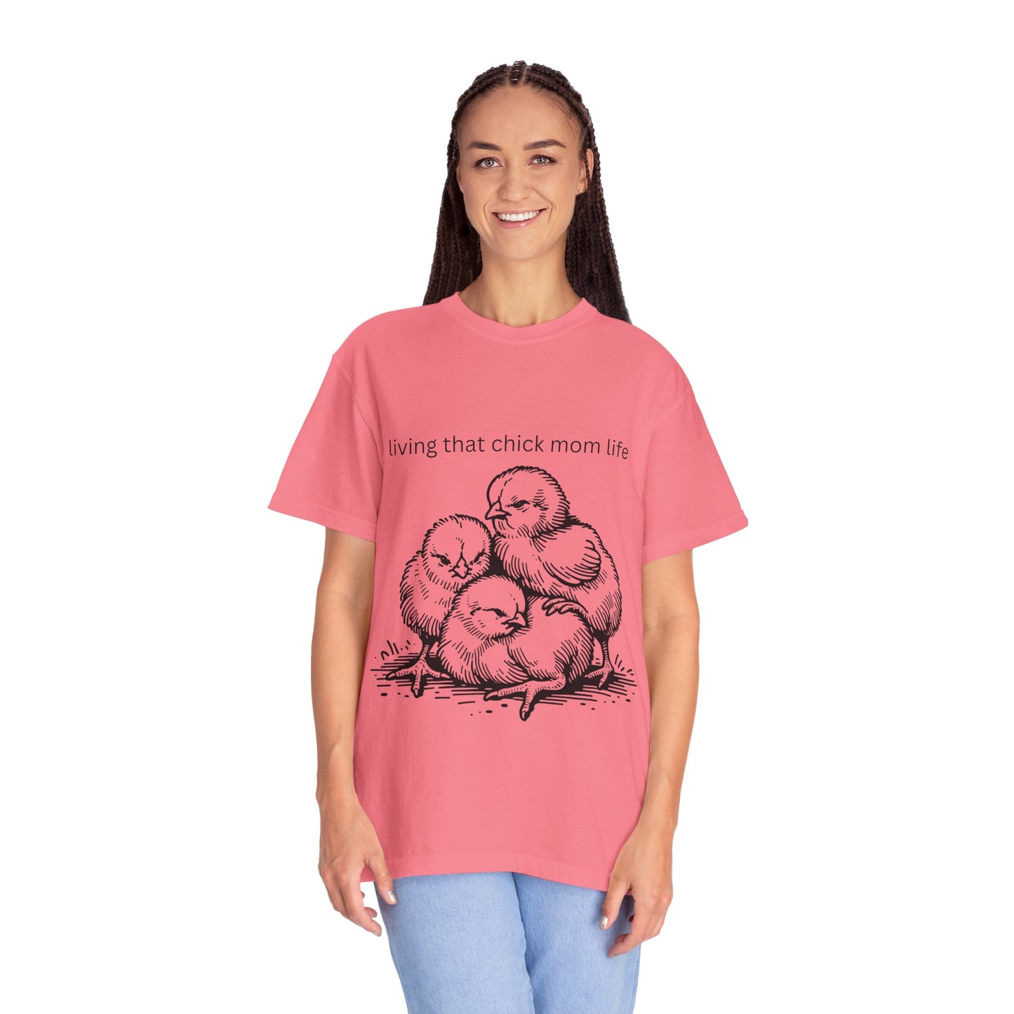 Living That Chick Mom Life Unisex Comfort Colors T-Shirt