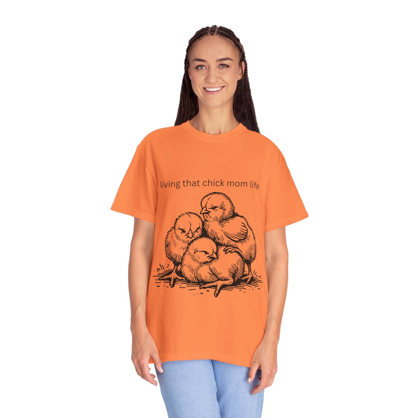 Living That Chick Mom Life Unisex Comfort Colors T-Shirt
