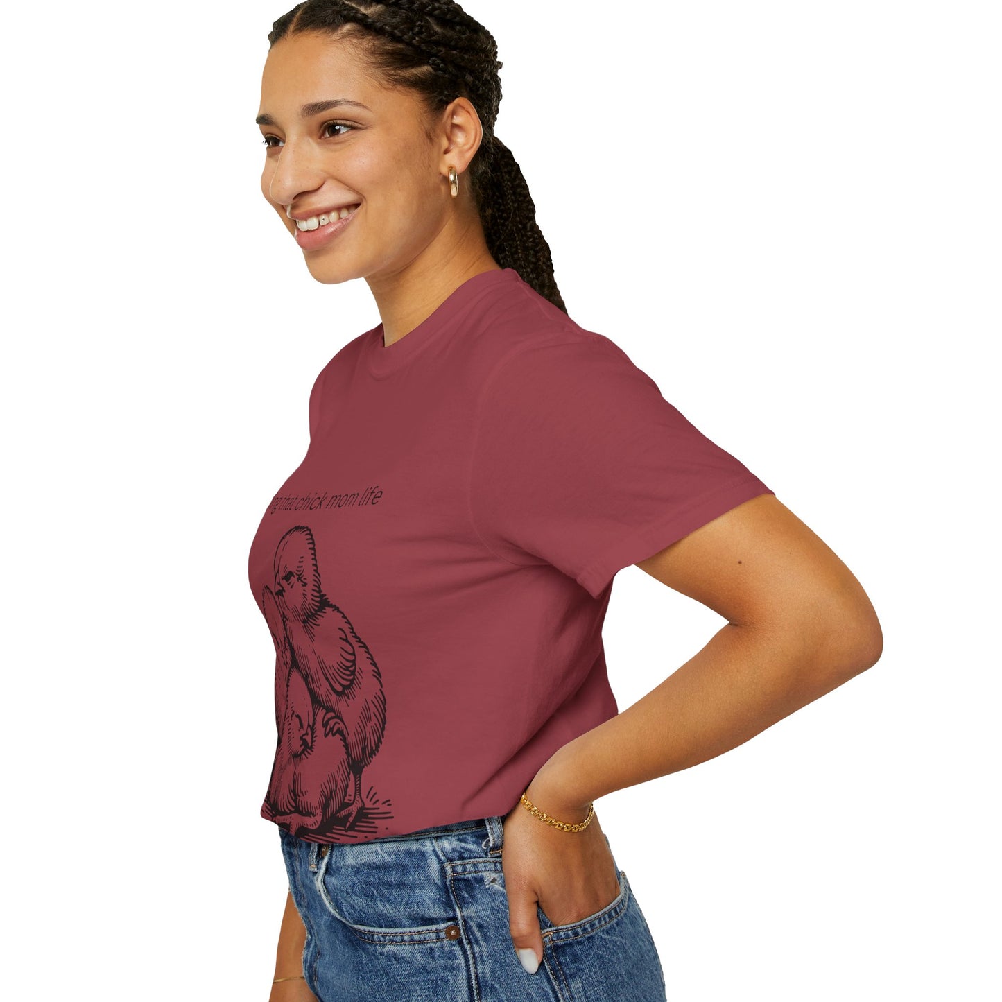 Living That Chick Mom Life Unisex Comfort Colors T-Shirt
