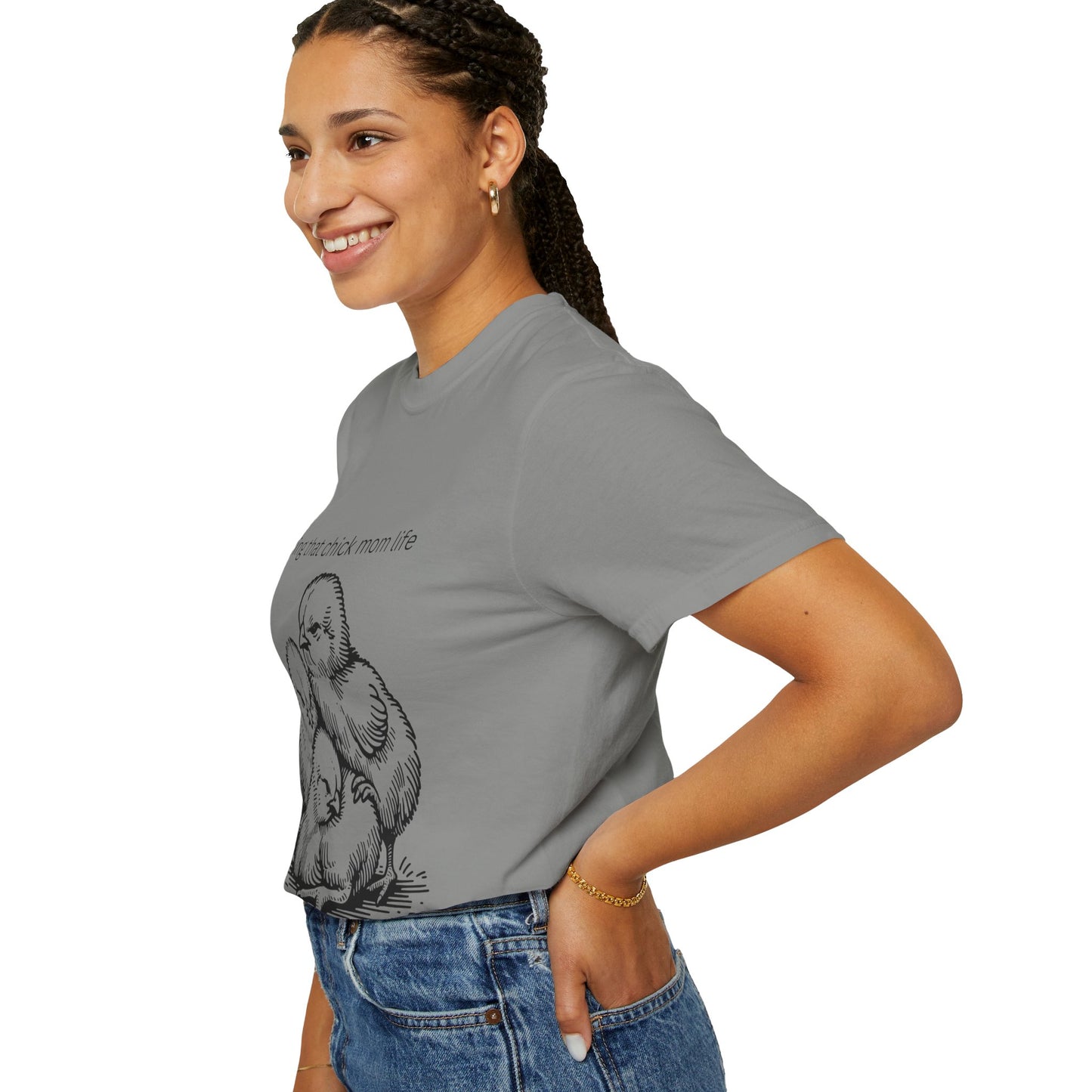 Living That Chick Mom Life Unisex Comfort Colors T-Shirt
