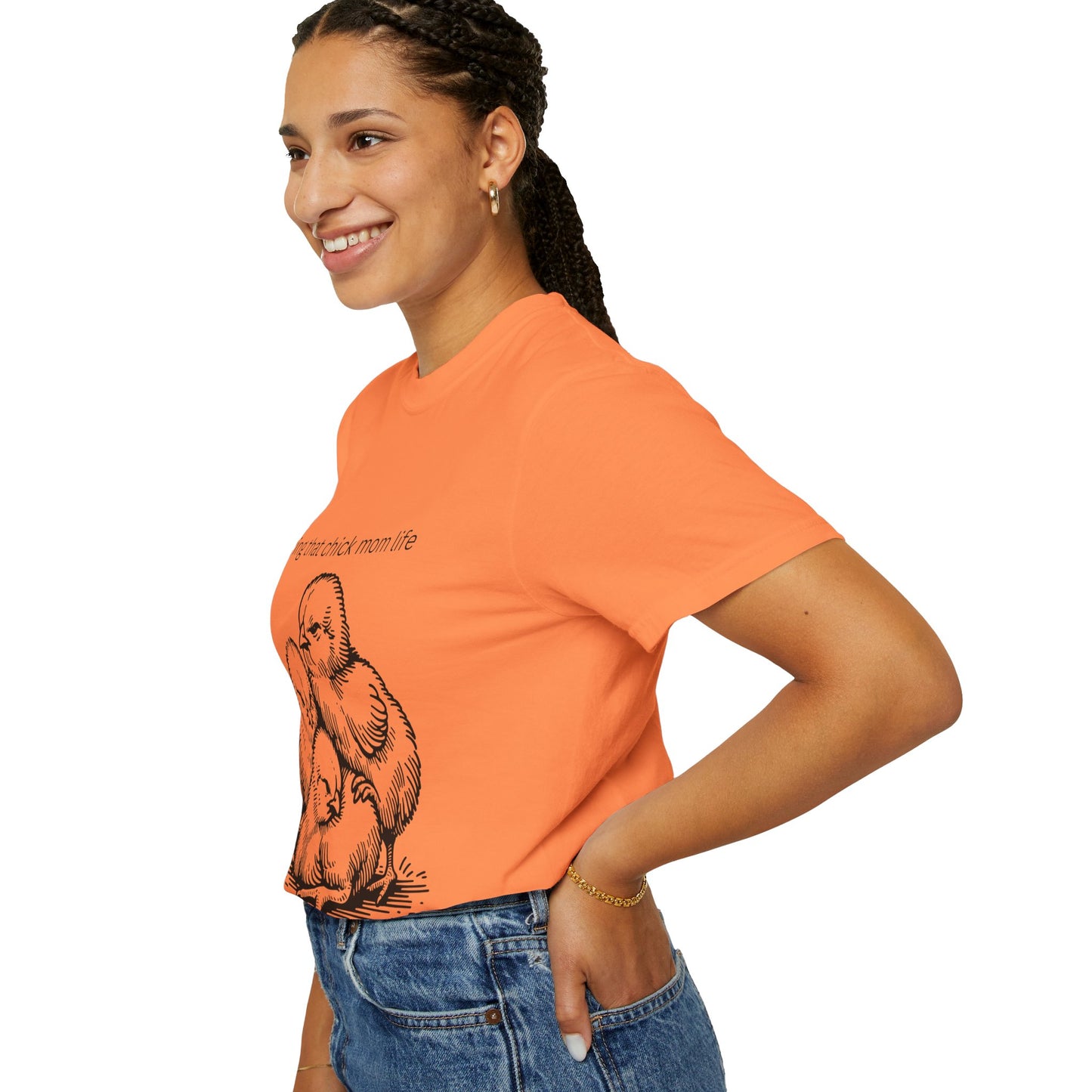 Living That Chick Mom Life Unisex Comfort Colors T-Shirt