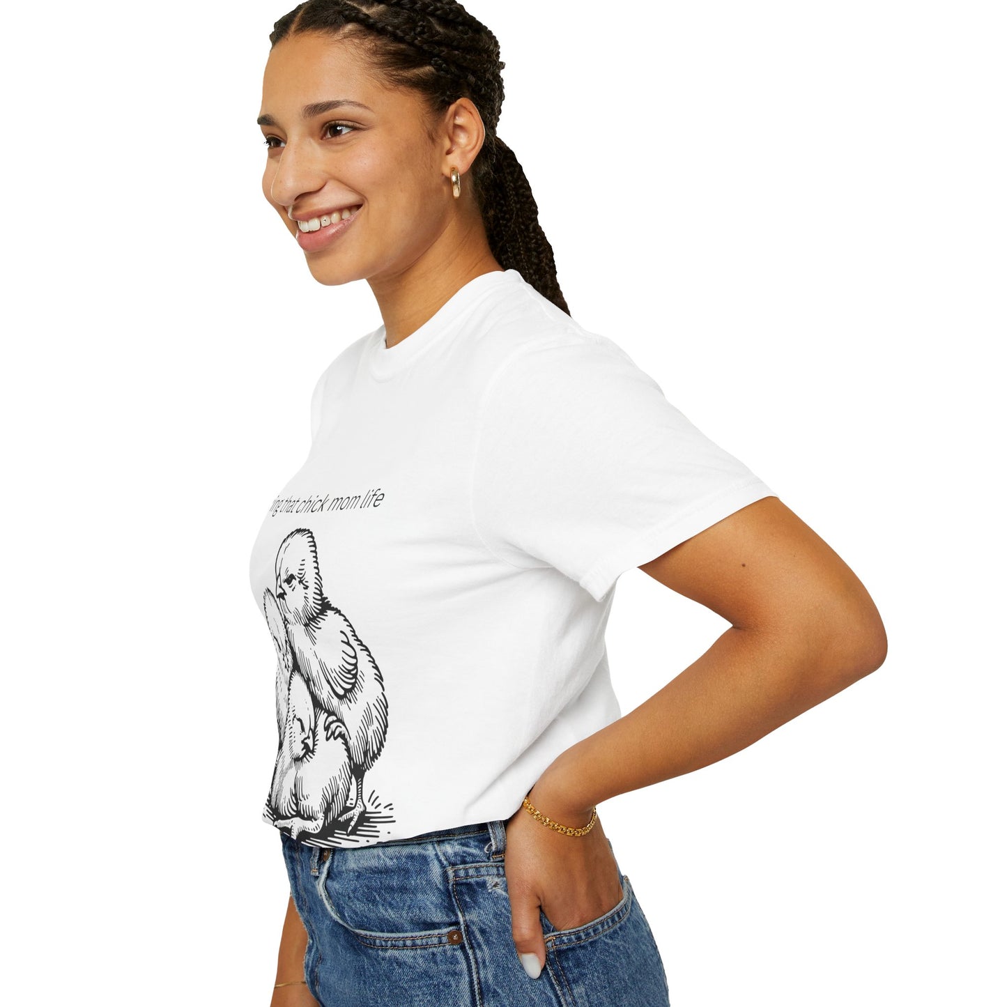 Living That Chick Mom Life Unisex Comfort Colors T-Shirt