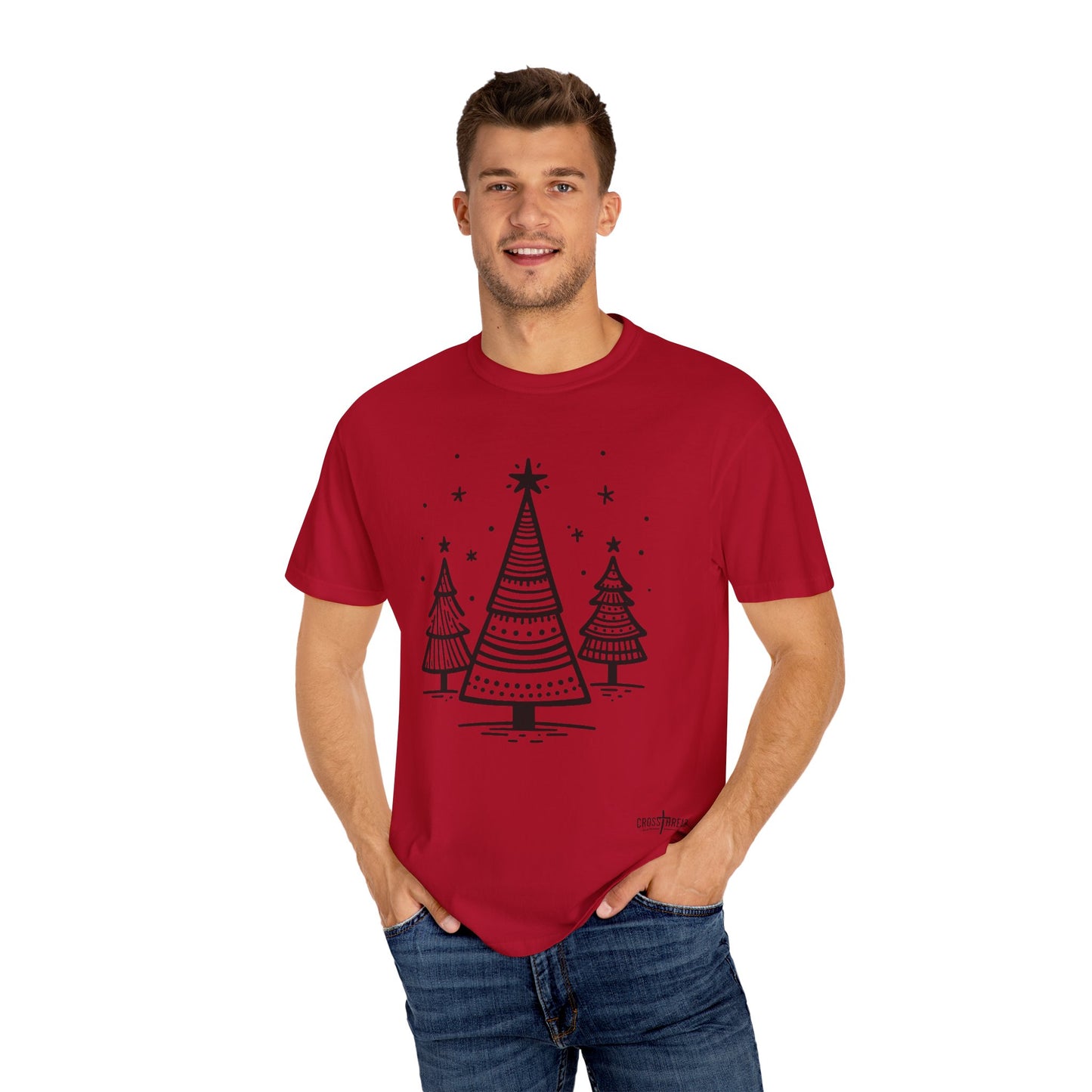 Trio of Christmas Trees T-shirt