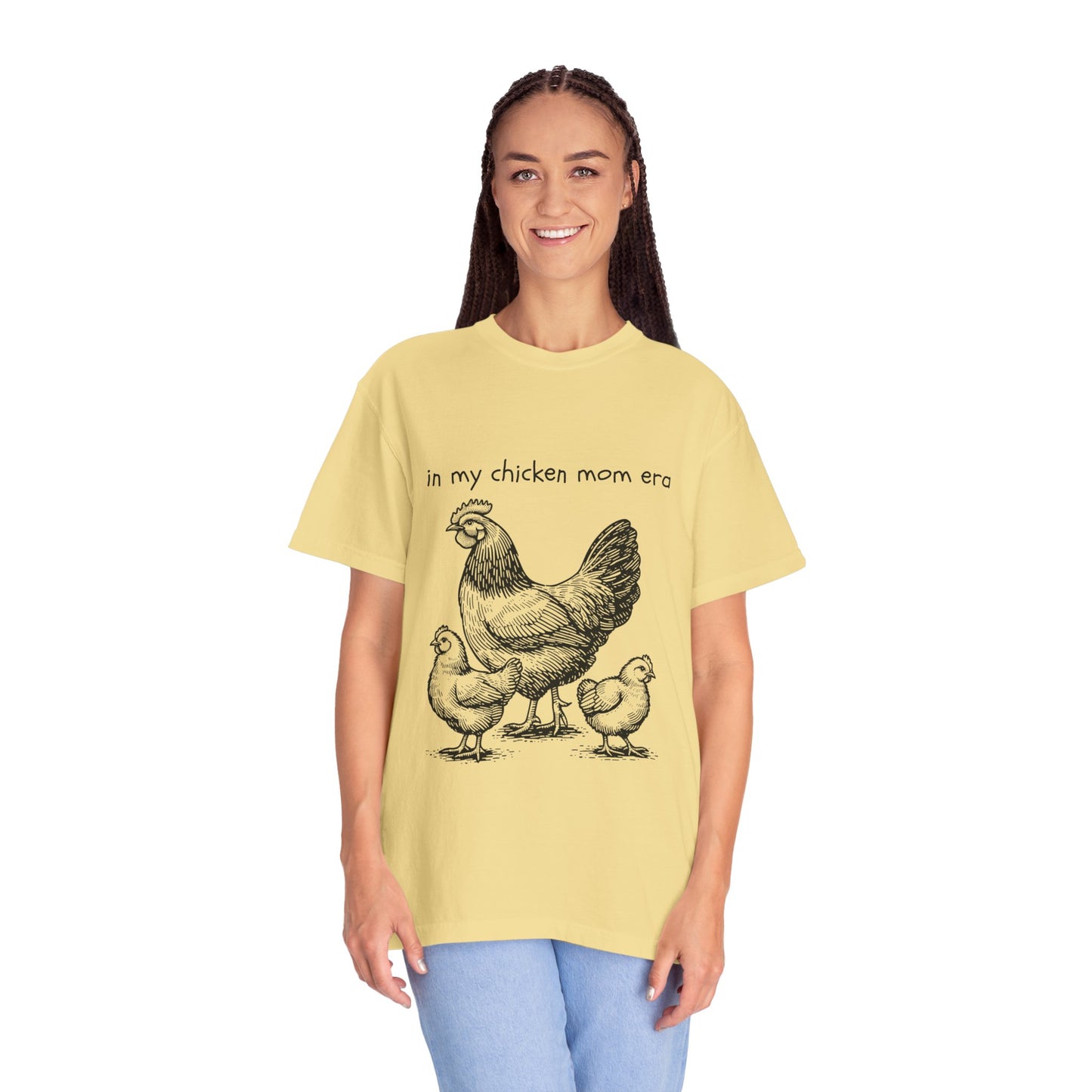 "Chicken Mom Era" Comfort Colors T-Shirt