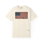 American Flag Big Rig Trucker T-Shirt — Patriotic Semi Truck Tee