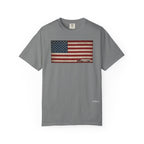 American Flag Big Rig Trucker T-Shirt — Patriotic Semi Truck Tee