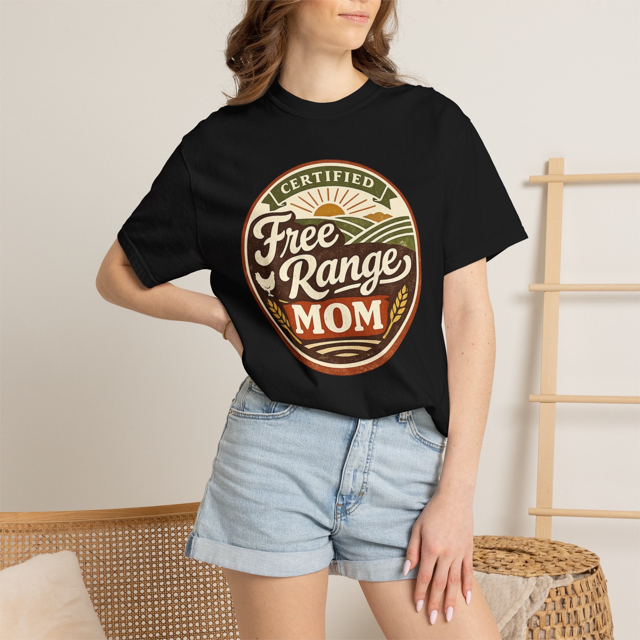 Certified Free Range Mom Graphic Tee
