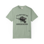 I'd Rather Be Gardening T-Shirt — Wheelbarrow Garden Shirt for Plant Lovers