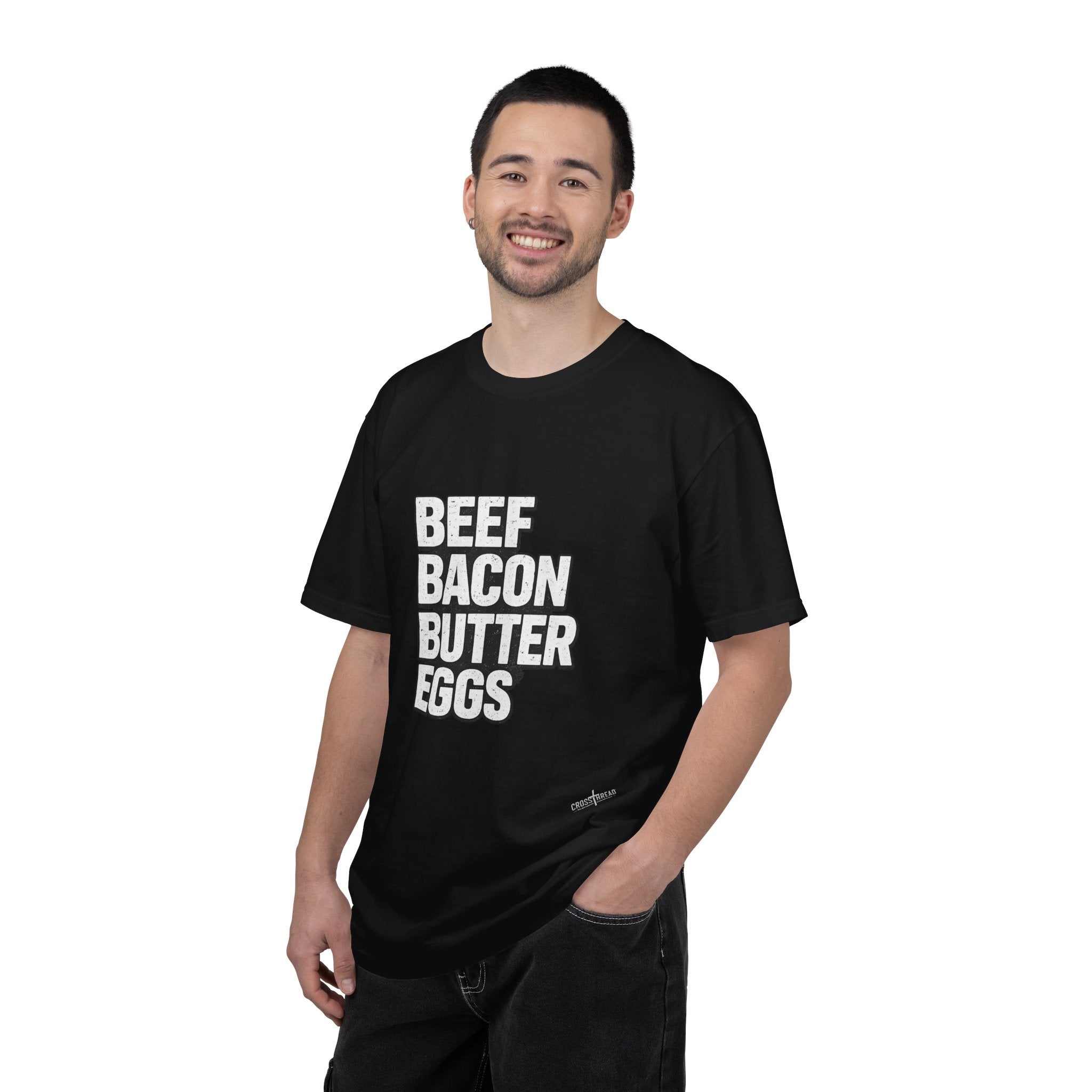 Beef Bacon Butter Eggs Carnivore Lifestyle Graphic Tee