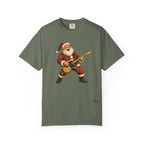 Santa T-Style Guitar Comfort Colors Shirt