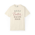 "Beef Butter Bacon Eggs" Carnivore Liftstyle T‑Shirt