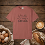 Rooster is Sketch Comfort Colors Shirt