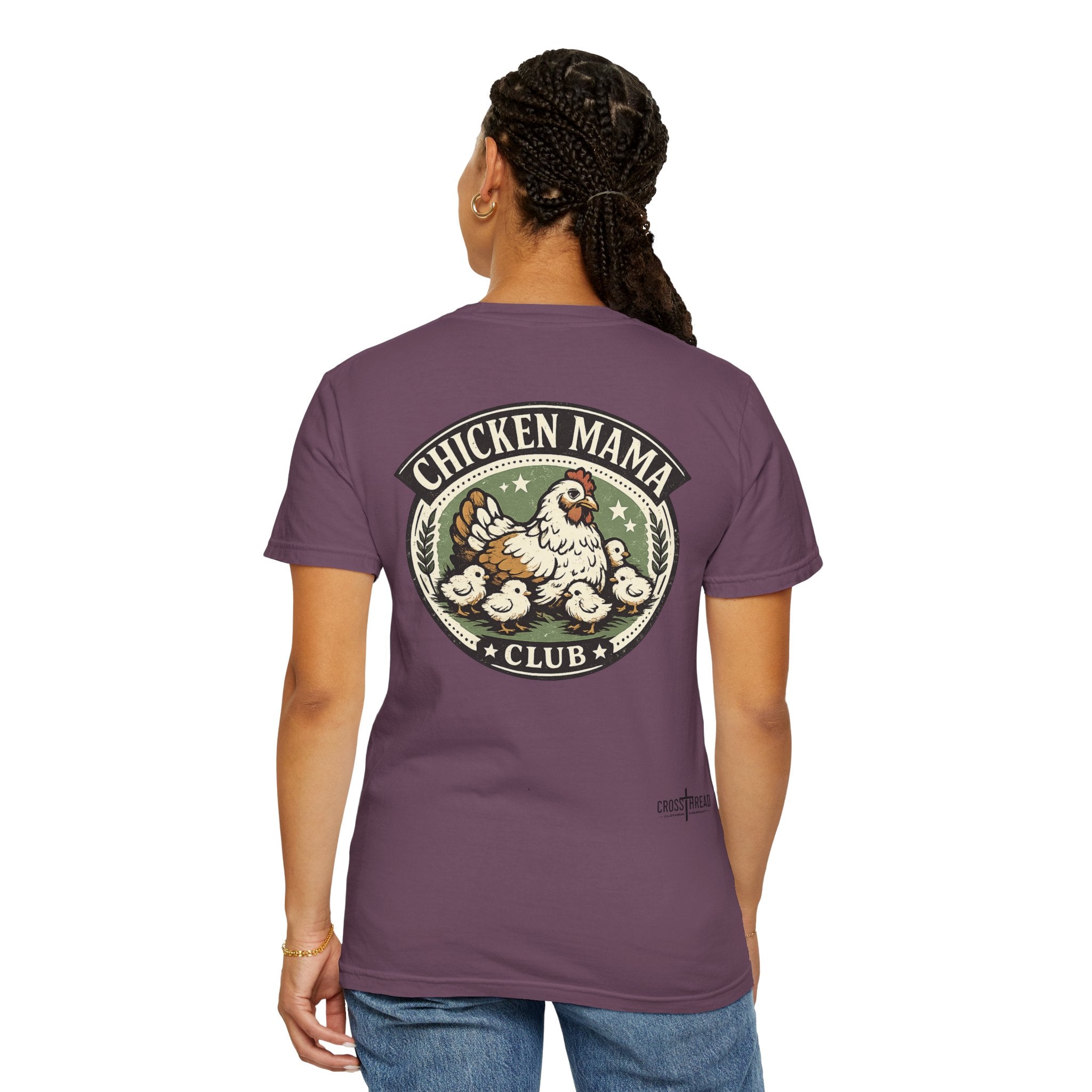 Chicken Mama Club T-Shirt — Hen & Chicks Graphic Tee