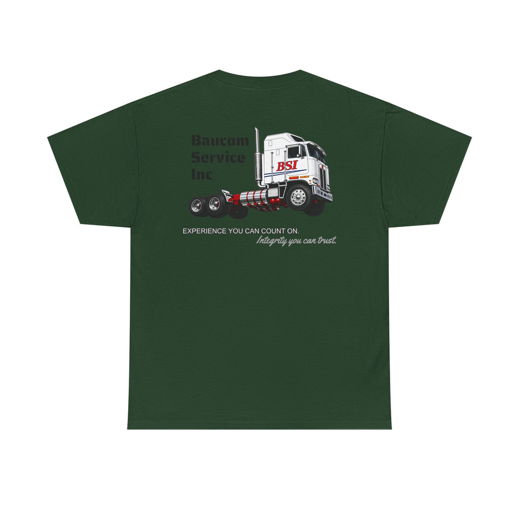 Truck Company Tee — BSI Semi-Truck Graphic T-Shirt