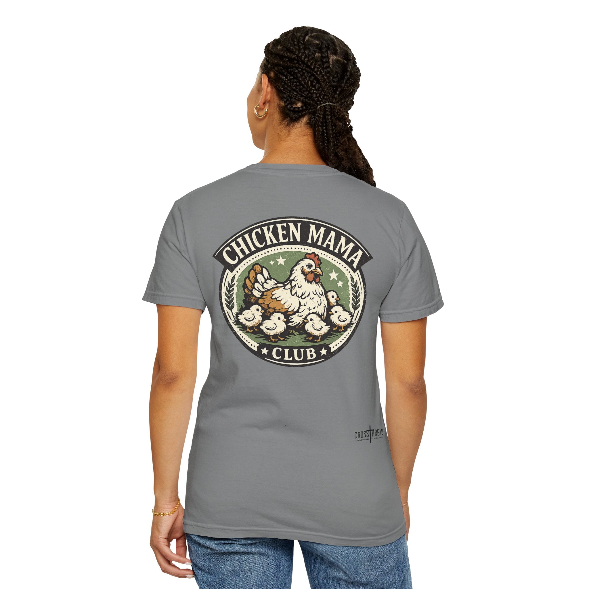 Chicken Mama Club T-Shirt — Hen & Chicks Graphic Tee
