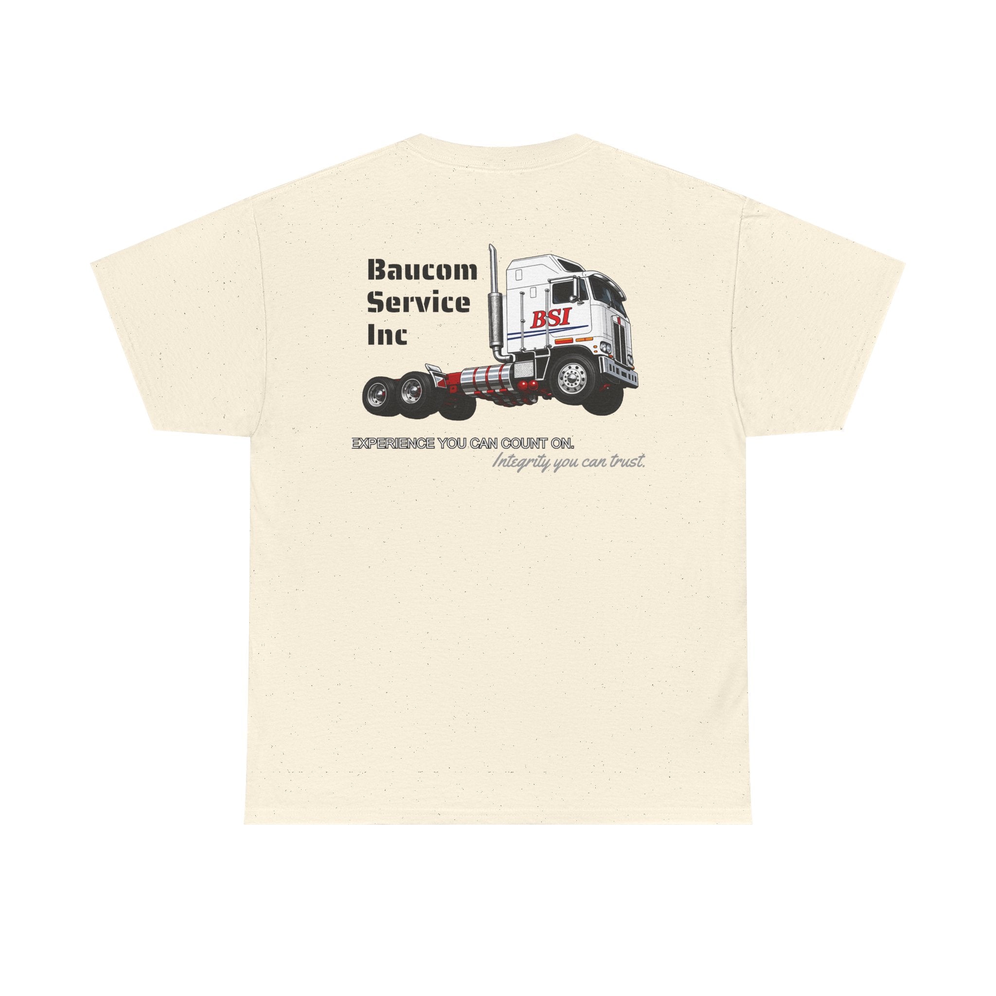 Truck Company Tee — BSI Semi-Truck Graphic T-Shirt