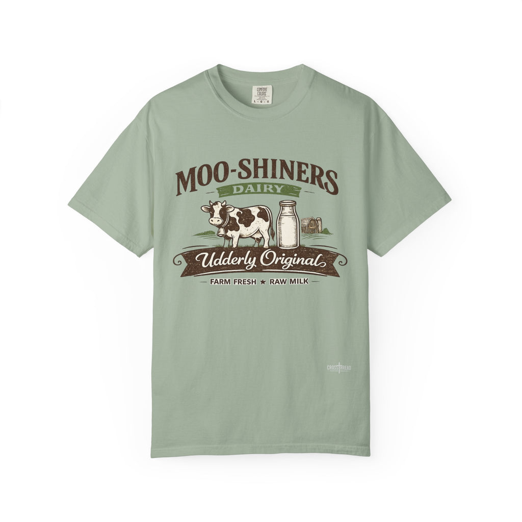 Moo-Shiners 'Udderly Original' Graphic T-Shirt