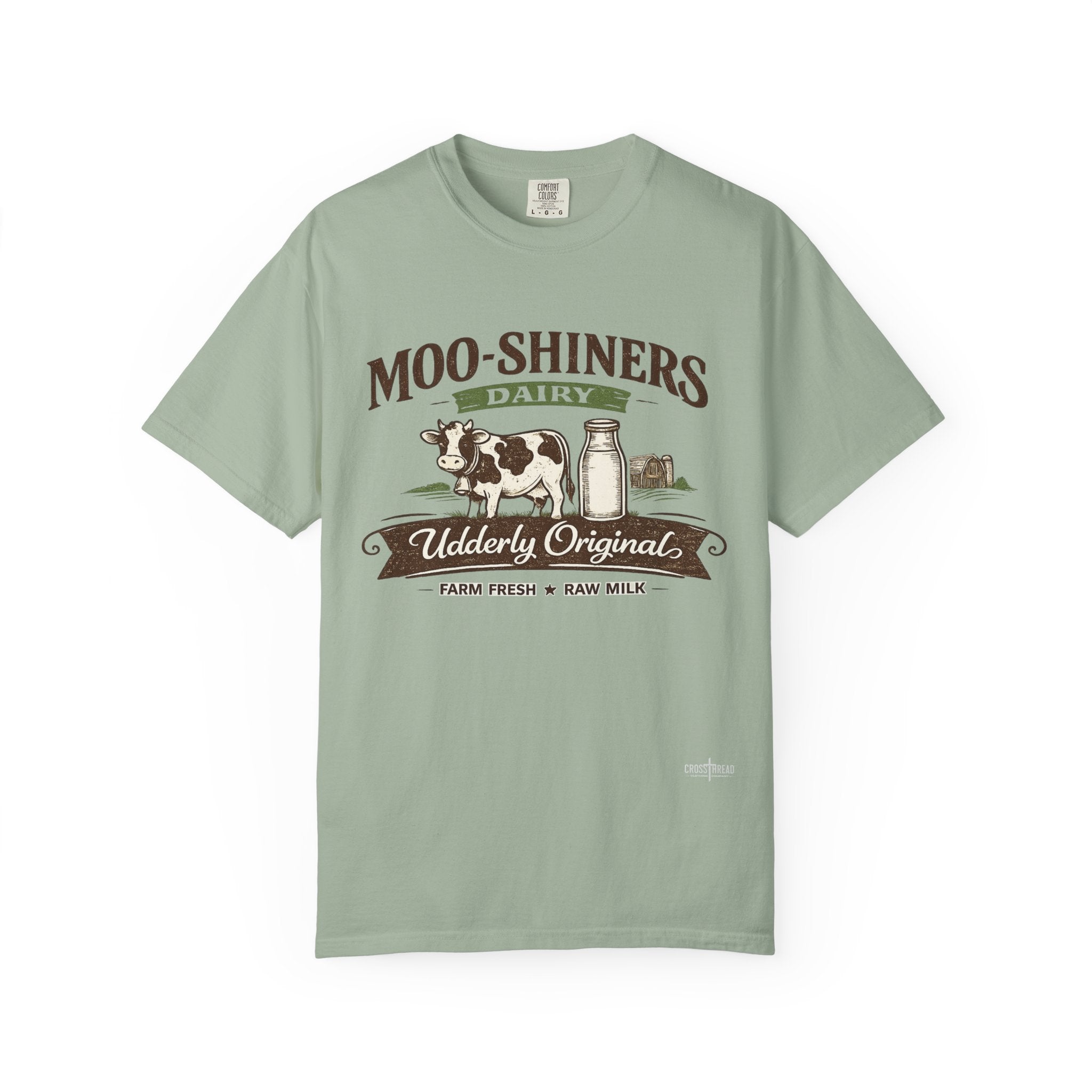 Moo-Shiners 'Udderly Original' Graphic T-Shirt