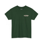 Faith Moves Mountains T‑Shirt — Inspirational Mountain & Bulldozer Graphic Tee