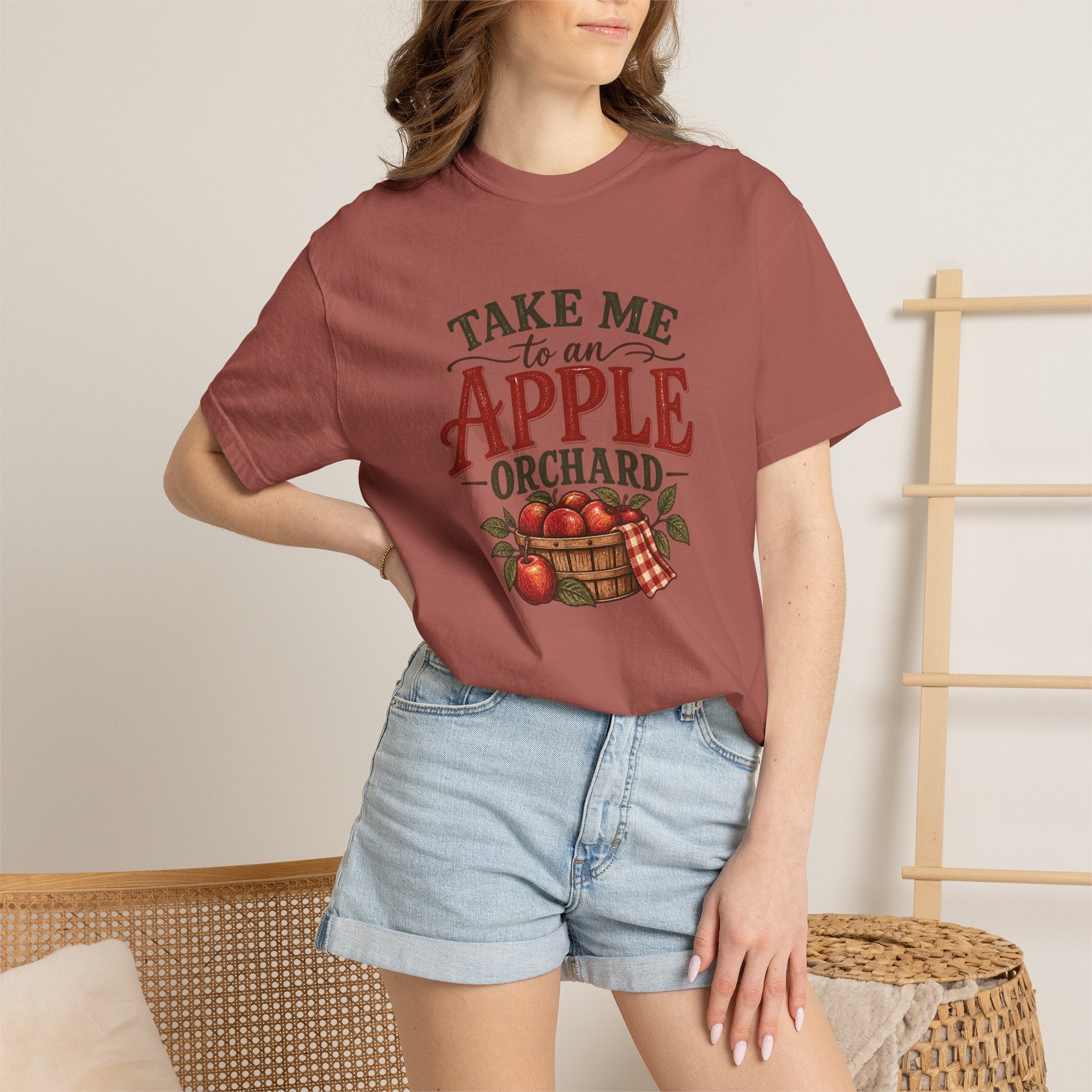 Take Me to an Apple Orchard Comfort Colors Shirt