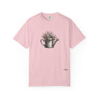 Watering Can Wildflower T-Shirt — Vintage Floral Garden Tee