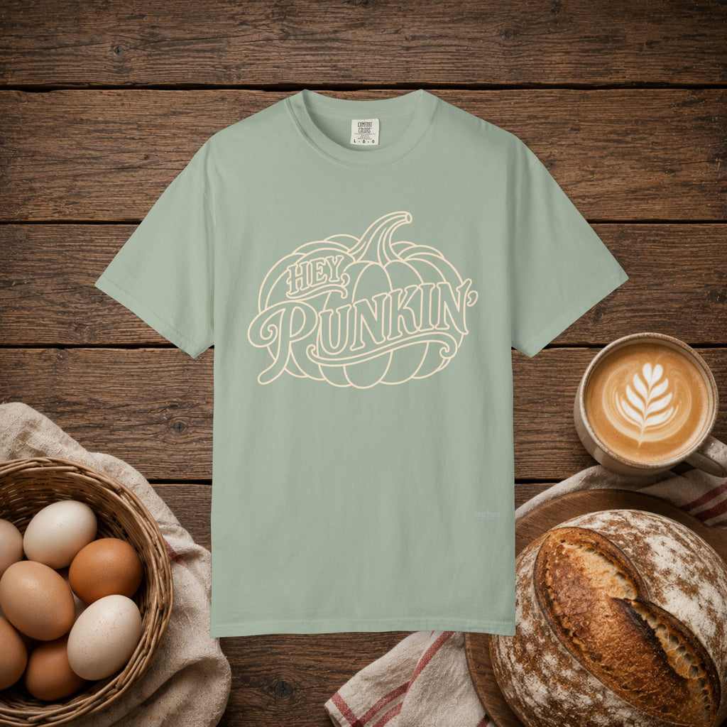 Hey Punkin' Lineart Comfort Colors Shirt