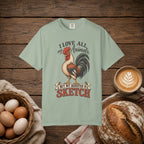 Rooster is Sketch Comfort Colors Shirt