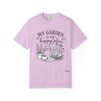 "My Garden is My Happy Place" Premium Comfort Colors T Shirt