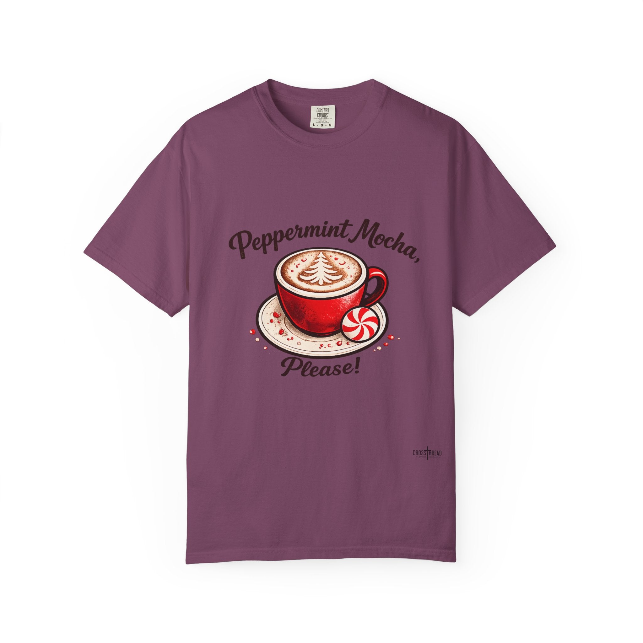 Peppermint Mocha Please Mug — Festive Holiday Coffee Cup T Shirt