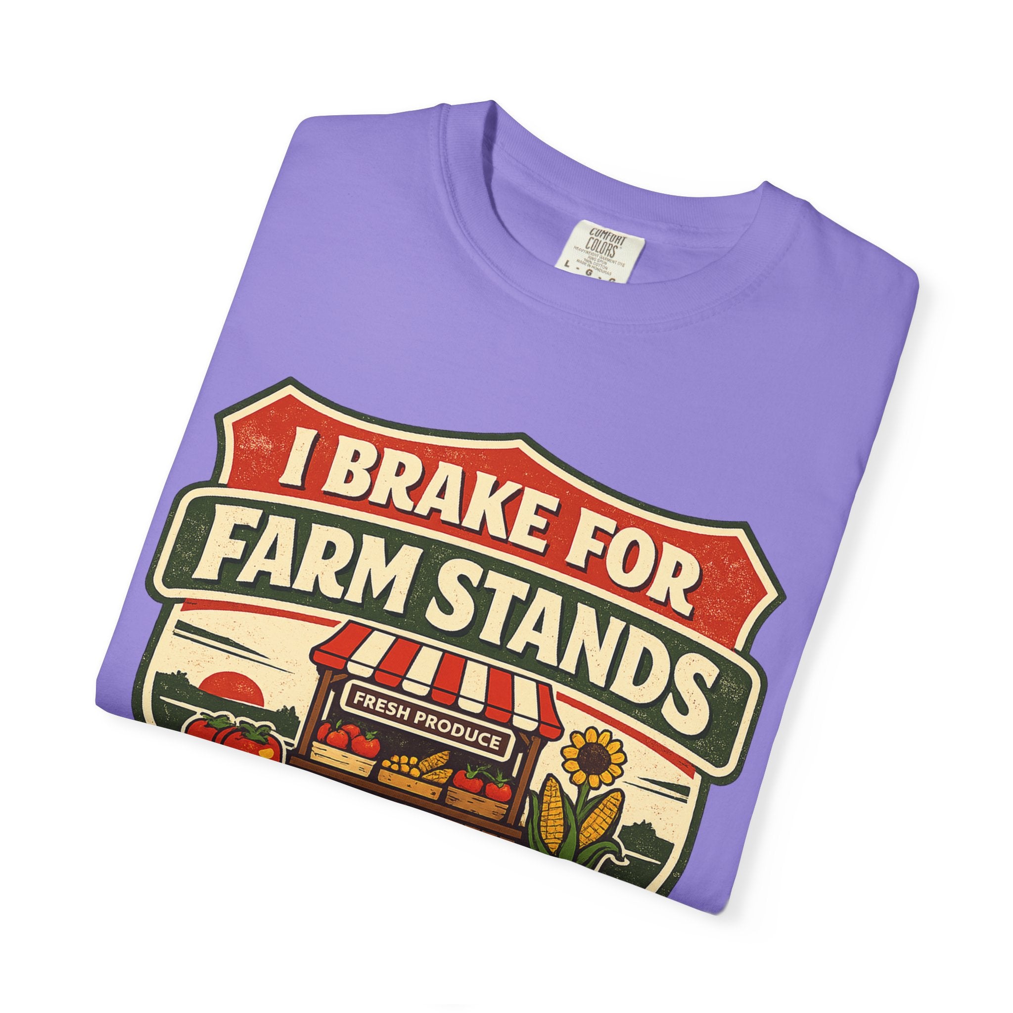“I Brake for Farm Stands” Vintage Farm Market Tee