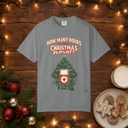 Christmas Playlist Graphic T-Shirt — "How Many Hours Is Your Christmas Playlist?"