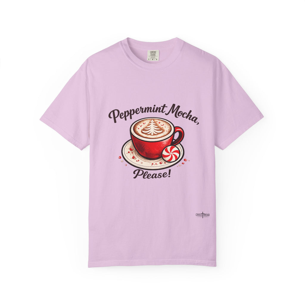 Peppermint Mocha Please Mug — Festive Holiday Coffee Cup T Shirt
