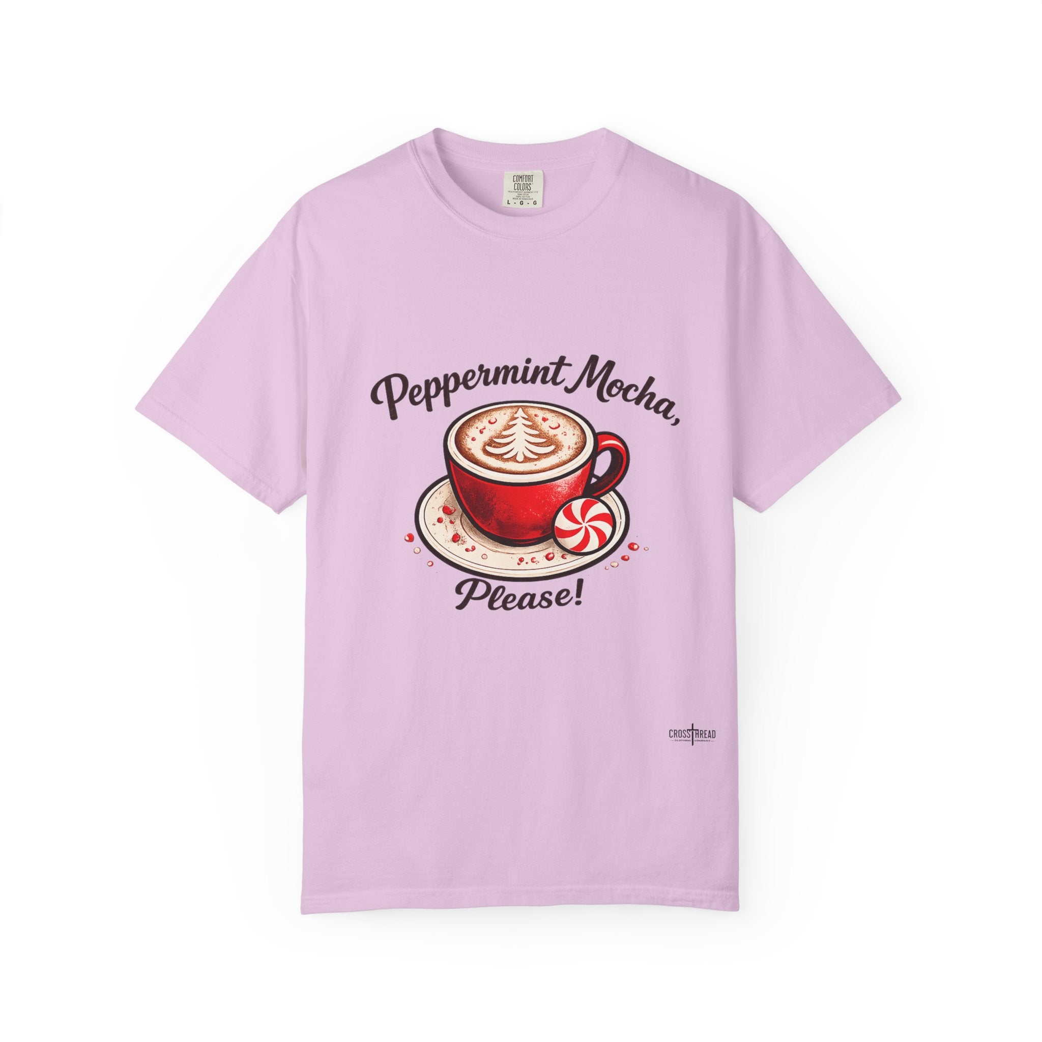 Peppermint Mocha Please Mug — Festive Holiday Coffee Cup T Shirt