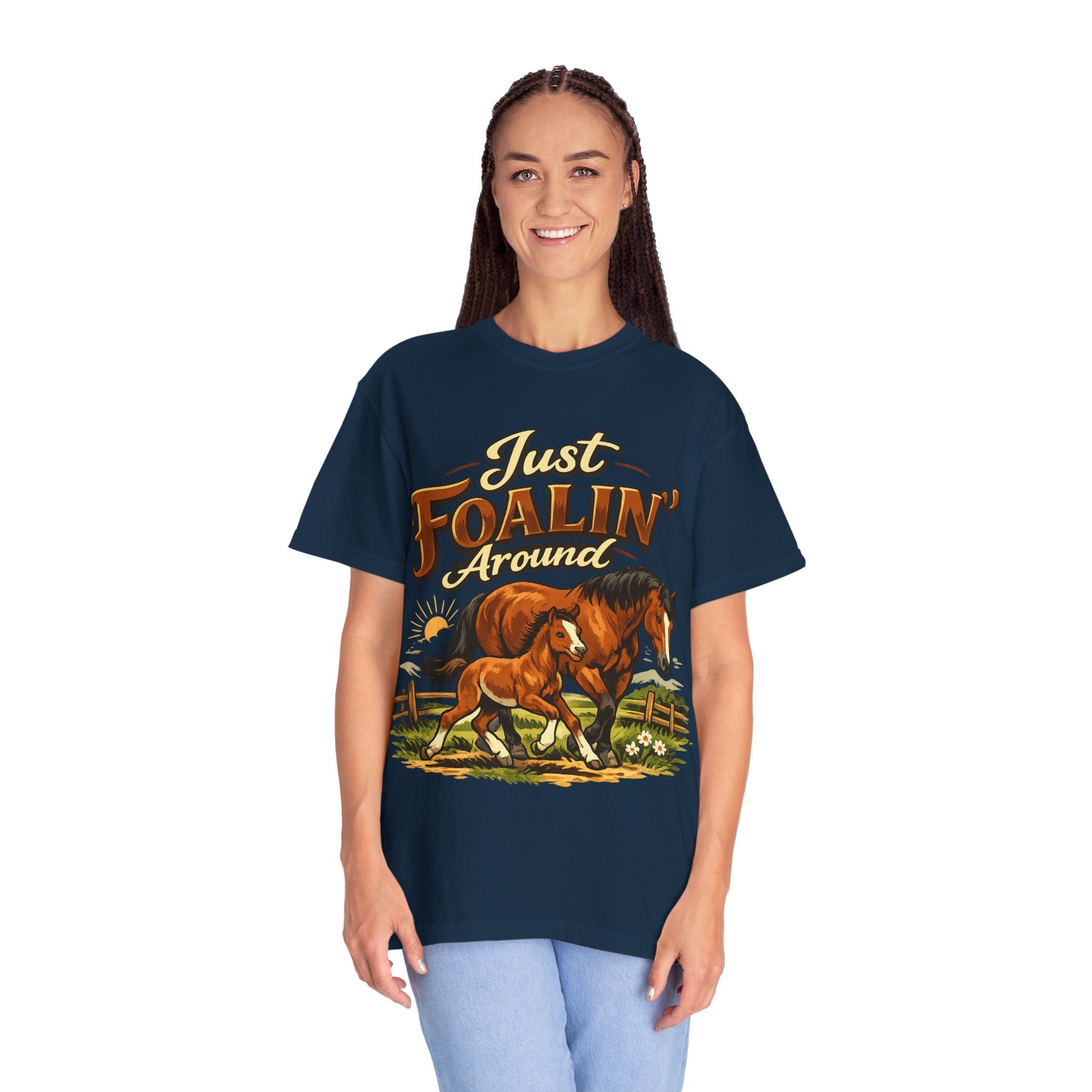 Just Foalin' Around Horse T-Shirt