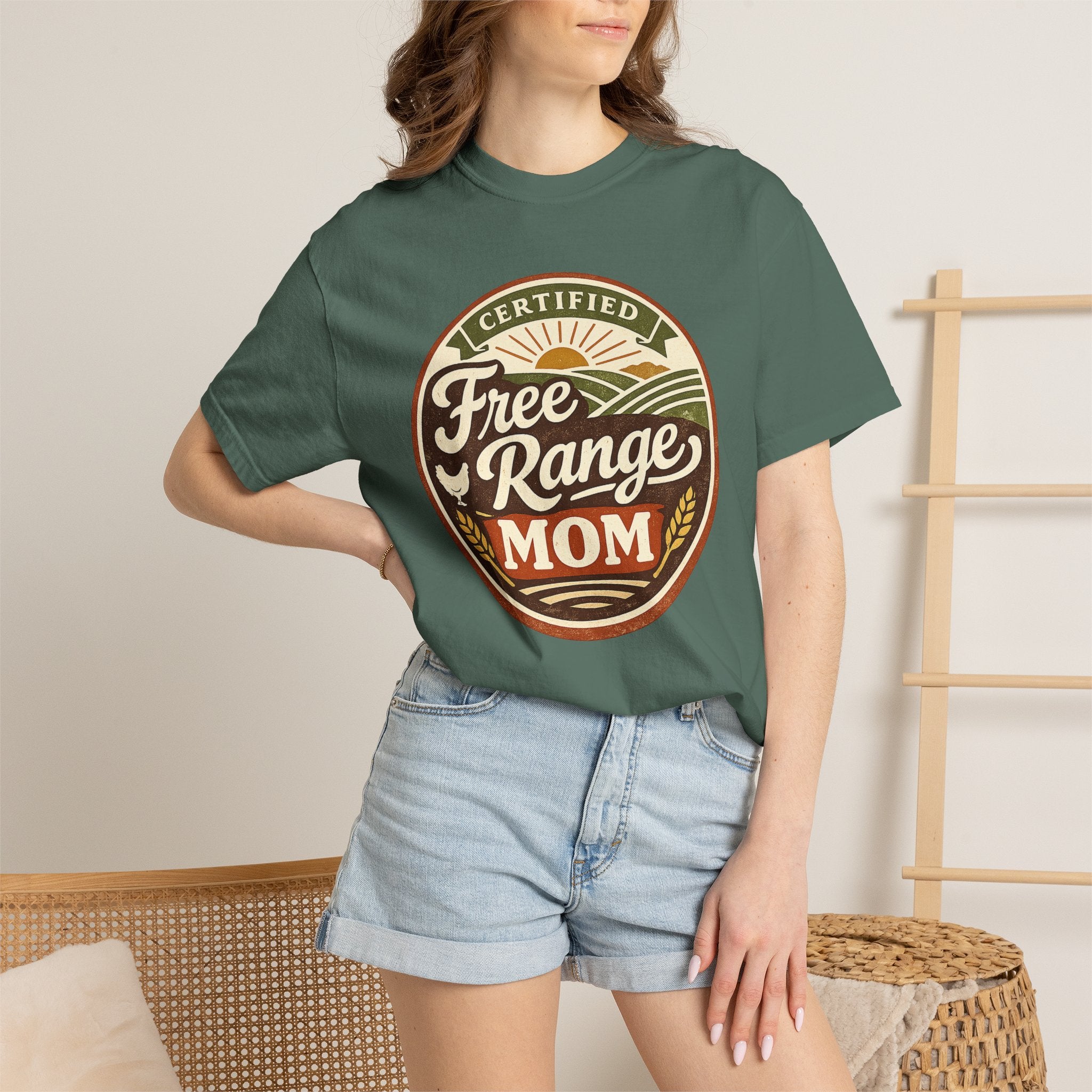 Certified Free Range Mom Graphic Tee