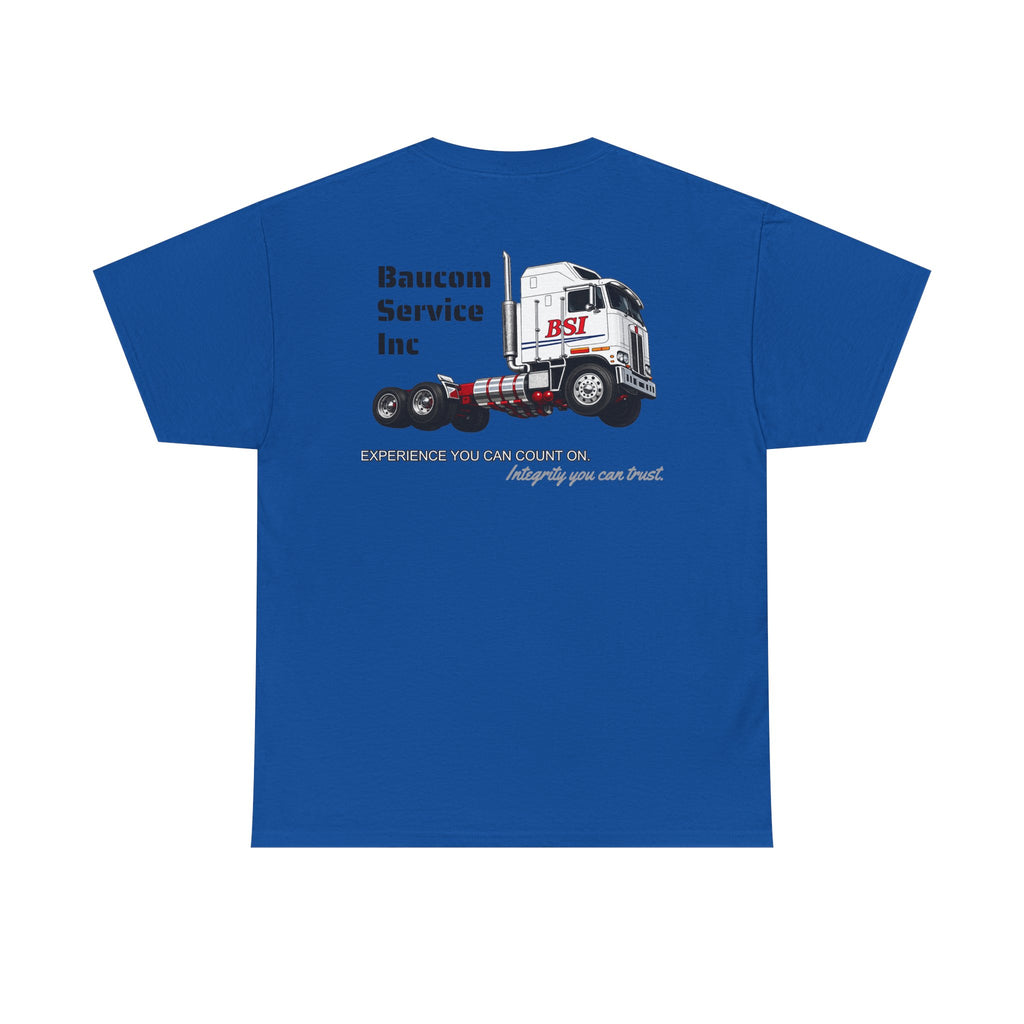 Truck Company Tee — BSI Semi-Truck Graphic T-Shirt