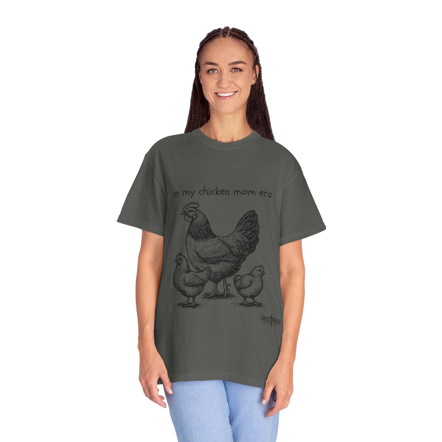 "Chicken Mom Era" Comfort Colors T-Shirt