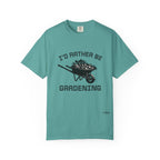 I'd Rather Be Gardening T-Shirt — Wheelbarrow Garden Shirt for Plant Lovers