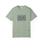 Row of Corn Graphic T-Shirt — Minimal Botanical Farm Tee