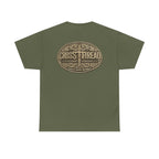CrossThread Belt Buckle Logo Tee — Faith That Works Cotton T-Shirt