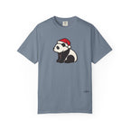 Panda Santa Hat Comfort Colors T-Shirt