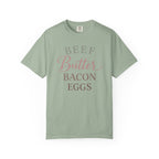 "Beef Butter Bacon Eggs" Carnivore Liftstyle T‑Shirt