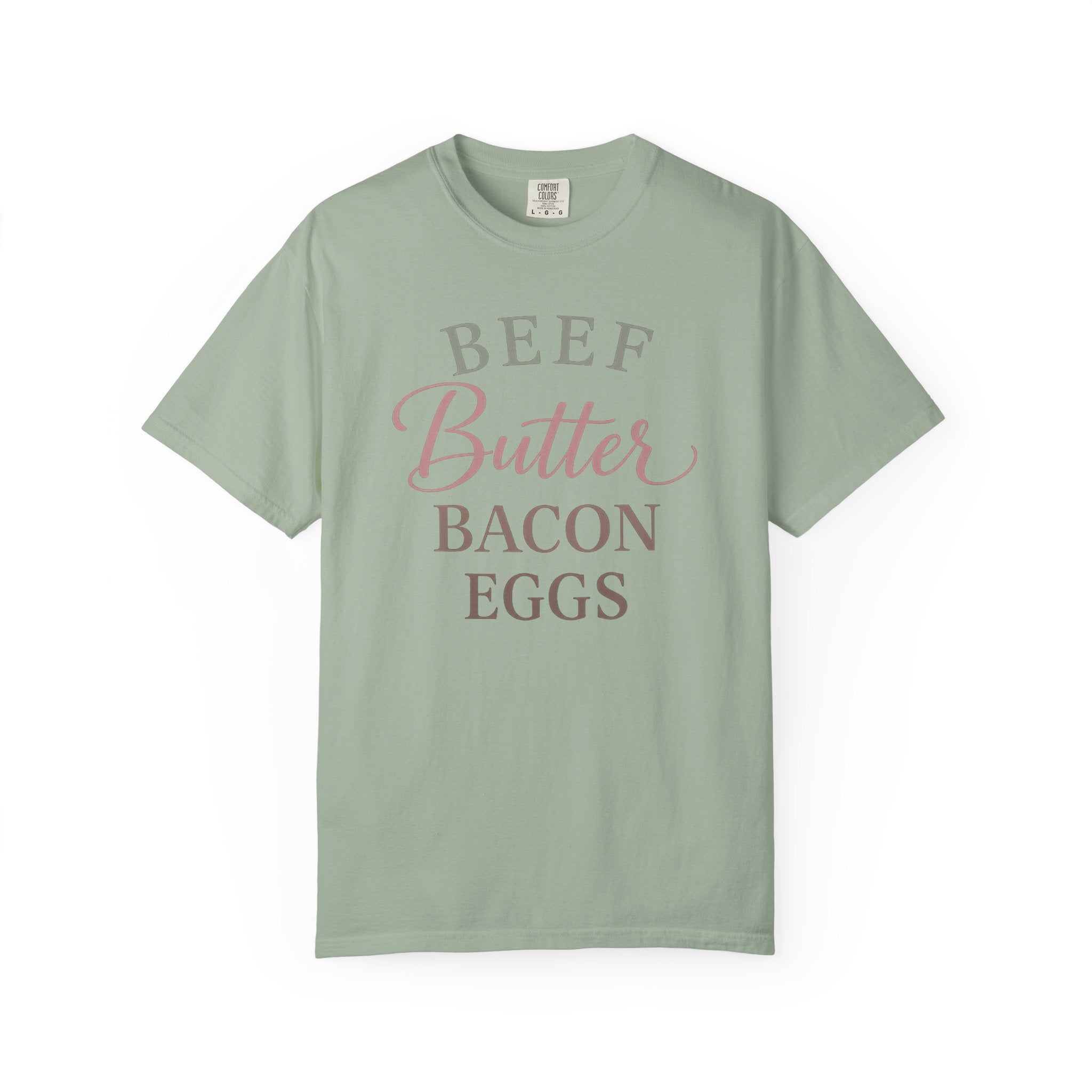 "Beef Butter Bacon Eggs" Carnivore Liftstyle T‑Shirt
