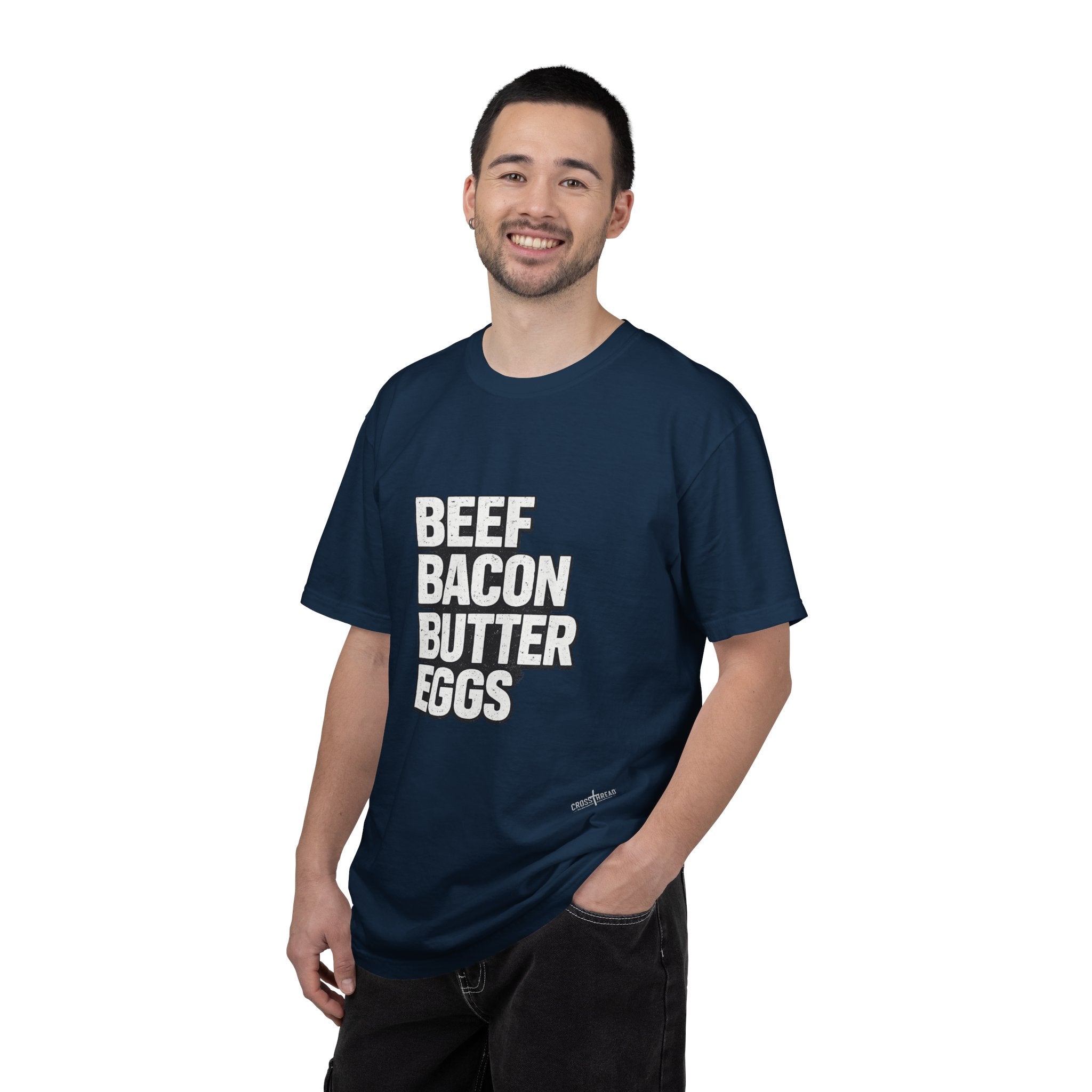 Beef Bacon Butter Eggs Carnivore Lifestyle Graphic Tee