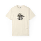 Watering Can Wildflower T-Shirt — Vintage Floral Garden Tee