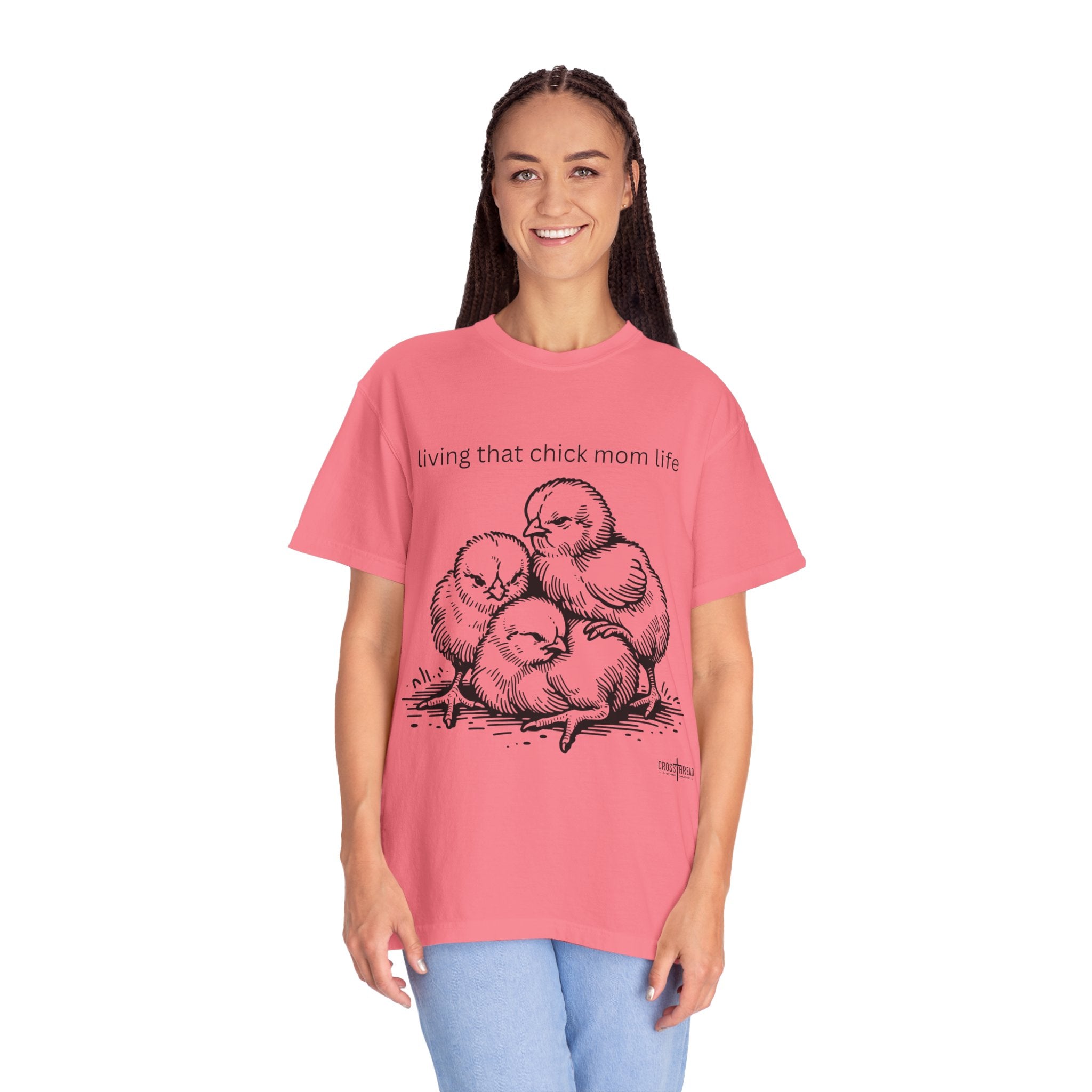 Living That Chick Mom Life Unisex Comfort Colors T-Shirt