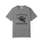 I'd Rather Be Gardening T-Shirt — Wheelbarrow Garden Shirt for Plant Lovers