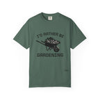 I'd Rather Be Gardening T-Shirt — Wheelbarrow Garden Shirt for Plant Lovers